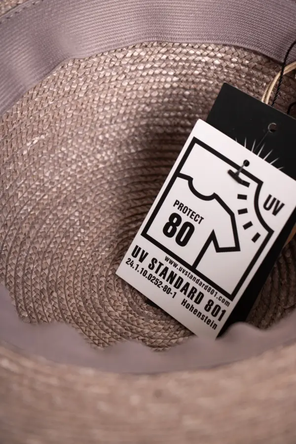 Seeberger Glocke Strohborte mit Kontrastkante