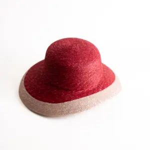 Seeberger Glocke Strohborte mit Kontrastkante