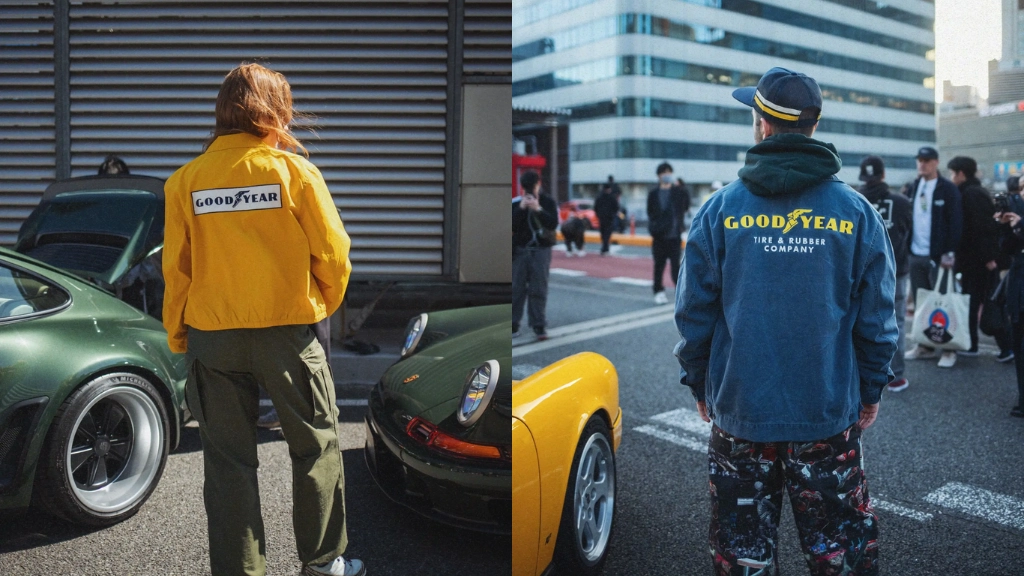 Women and Man Goodyear Jacket by Brixton