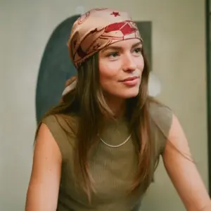 Old Habits Die Hard Bandana Cowgirl in the City