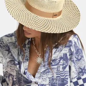 Brixton Evangeline Panama Rancher Hat