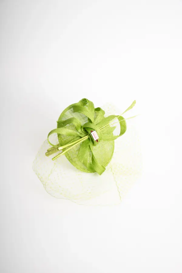 Bedacht Fascinator Valetta Kiwi