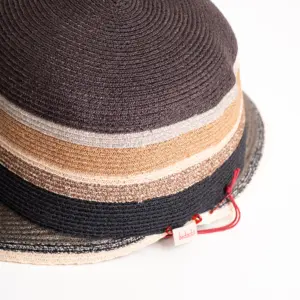 Bedacht Hanf Schute Multicolor, Mocca/Anthrazit