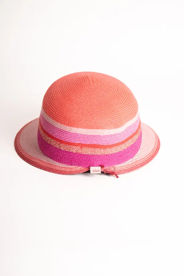 Bedacht Hanf Schute Multicolor, Lachs/Rosa