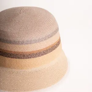 Bedacht Hanf Schute Multicolor, Beige/Natur
