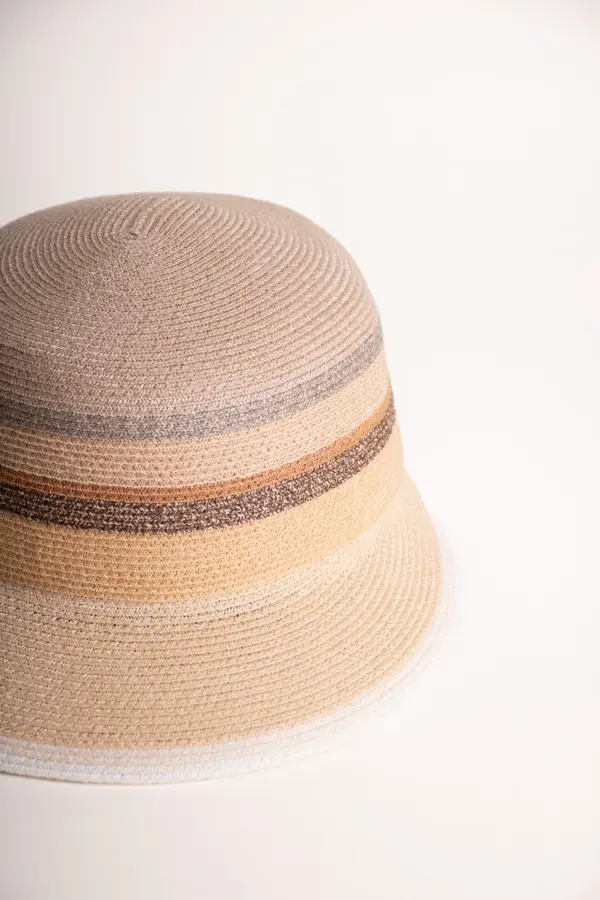 Bedacht Hanf Schute Multicolor, Beige/Natur
