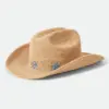 Brixton Odessa Straw Packable Cowboy Hat Brixton Odessa Straw Packable Cowboy Hat