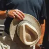 Stetson Meola Twotone Fedora Strohhut