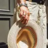 Stetson Meola Twotone Fedora Strohhut
