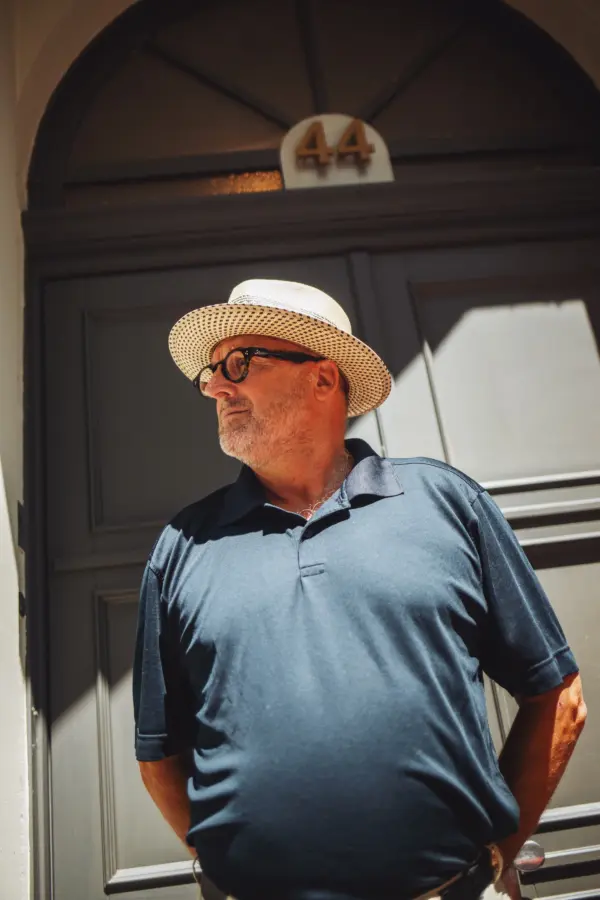 Stetson Meola Twotone Fedora Strohhut