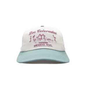 VISIT Cap Las Coloradas fontalansicht, mint pink cap