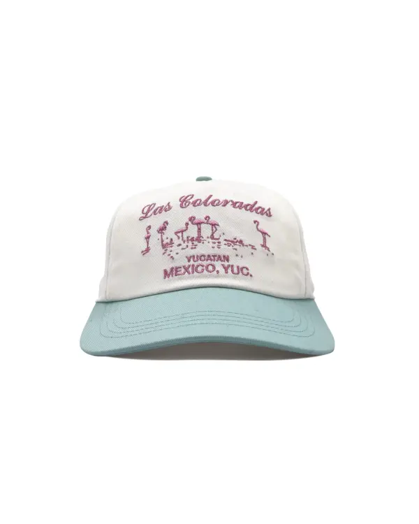 VISIT Cap Las Coloradas fontalansicht, mint pink cap