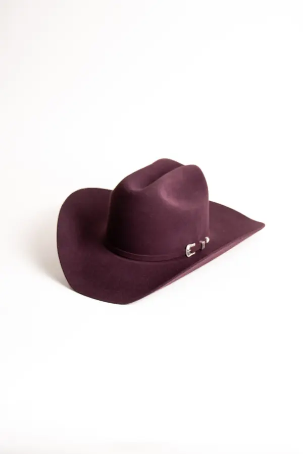 Bailey Lightning 4x Western Hat, Farbe Cherry Lacquer