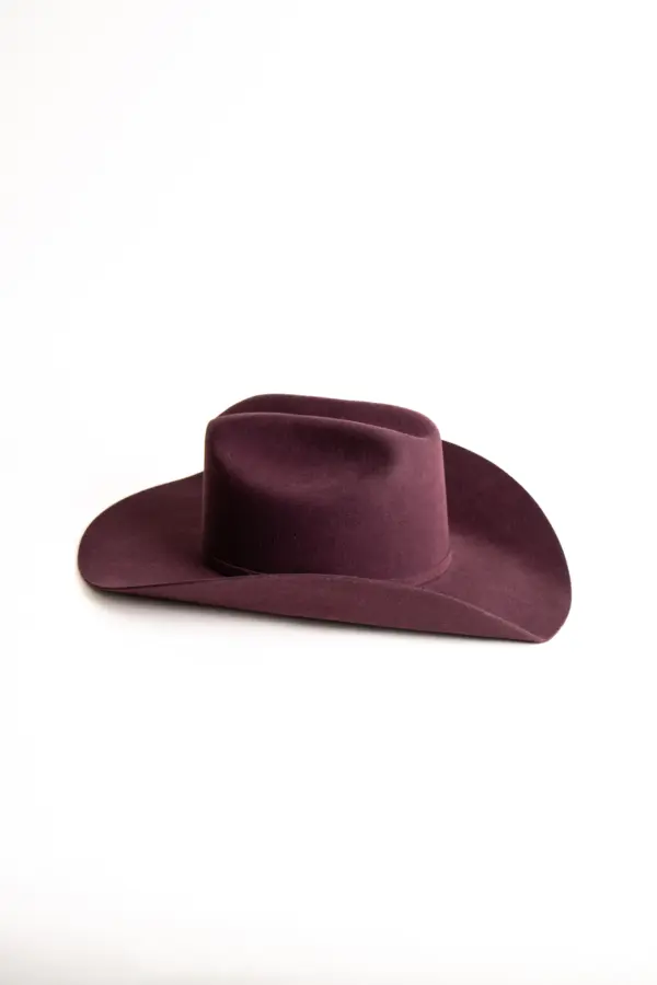 Bailey Lightning 4x Western Hat, Farbe Cherry Lacquer