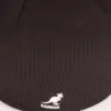 Schwarze Mütze mit Kangol-Logo